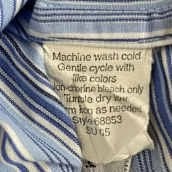 J.Crew Men's Stripe Long Sleeve Button-Up Shirt Size M - Picture 6 of 7